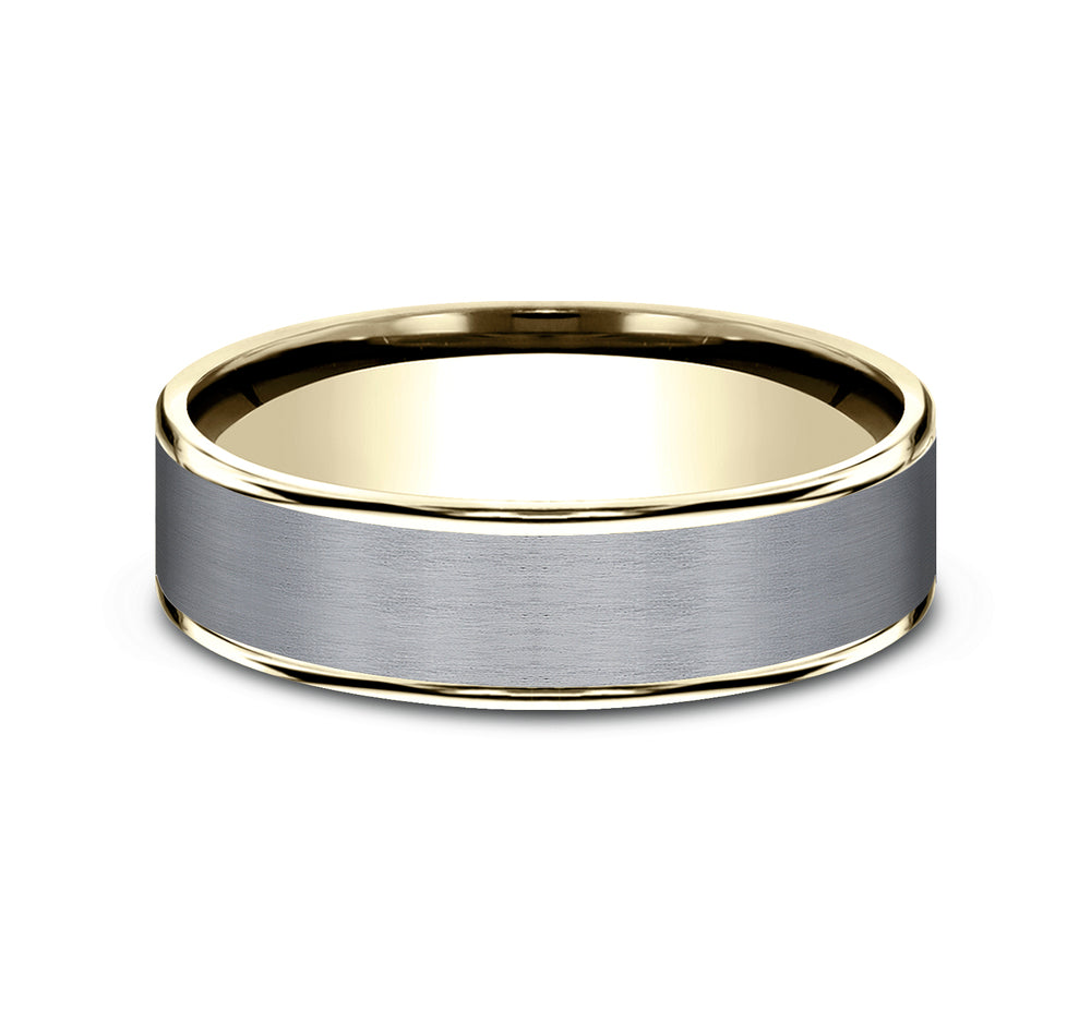 THE REMBRANDT - 14K Yellow Gold / Grey Tantalum - image 3