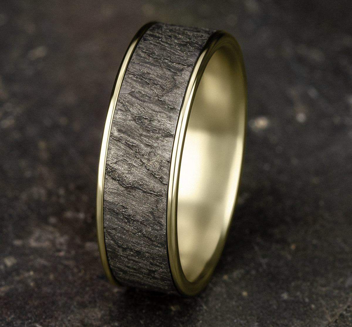 THE RAINIER - 14K Yellow Gold / Grey Tantalum - image 4