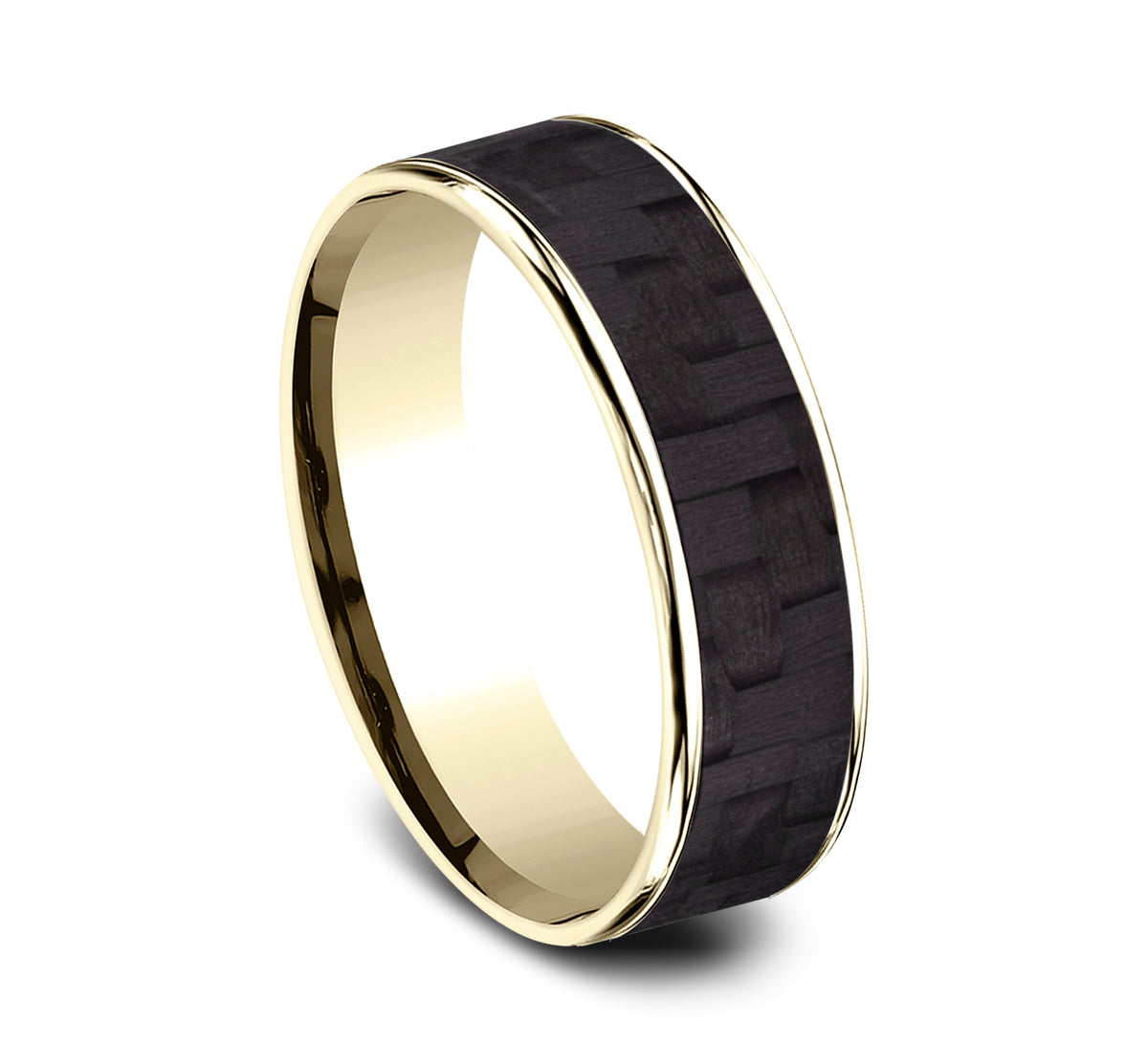 THE SCHUMACHER - 14K Yellow Gold / Black Carbon Fiber - image 2