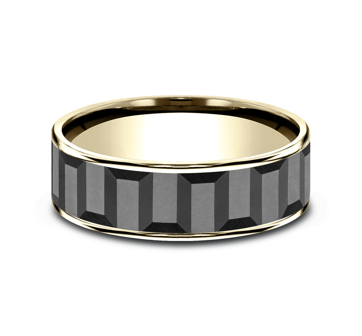 THE SPROCKET - 14K Yellow Gold / Grey Tantalum - image 3