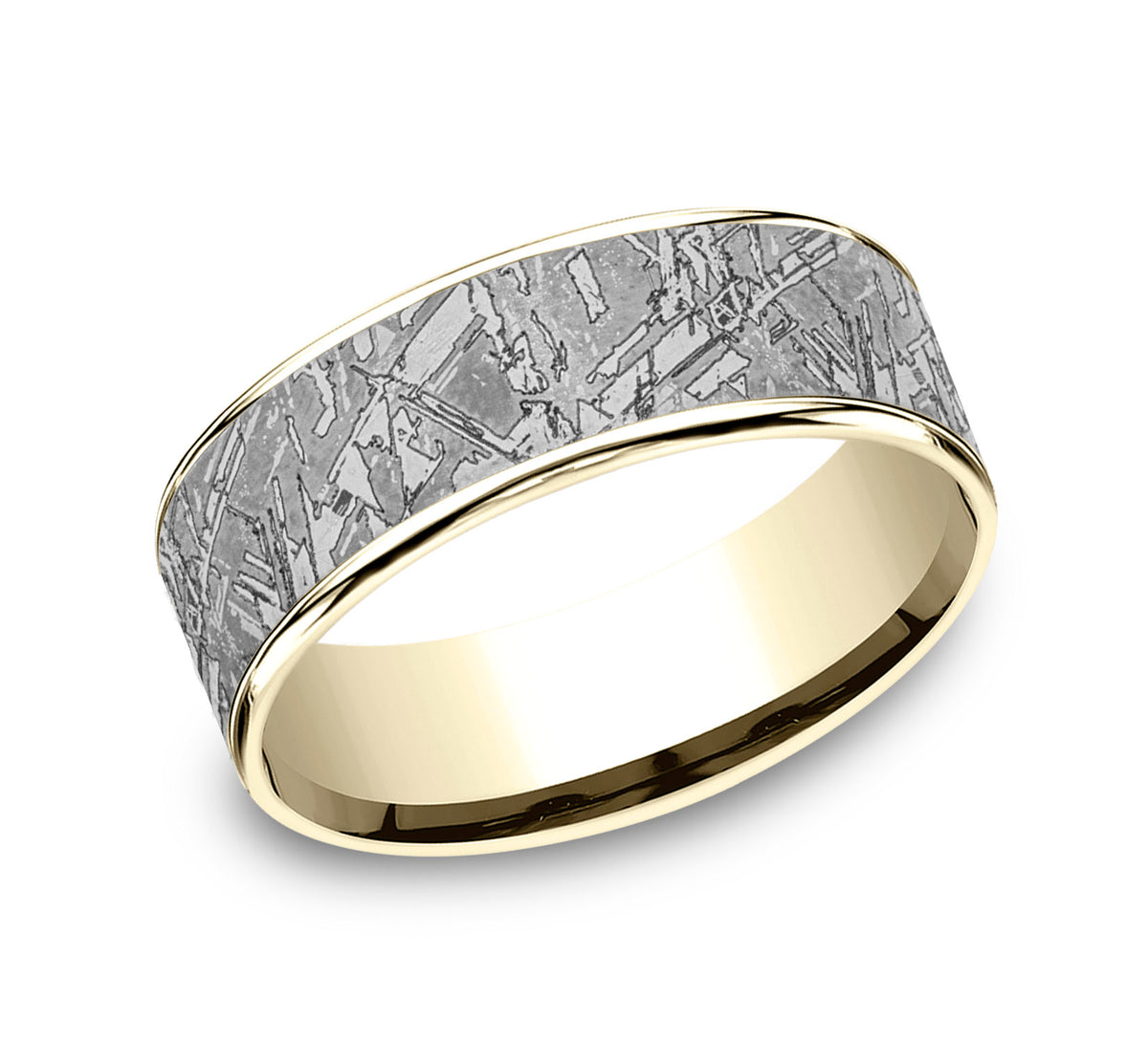 THE GIBEON - 14K Yellow Gold / Grey Tantalum
