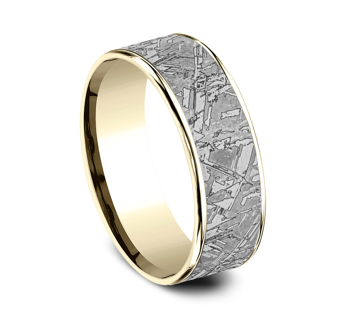 THE GIBEON - 14K Yellow Gold / Grey Tantalum - image 2