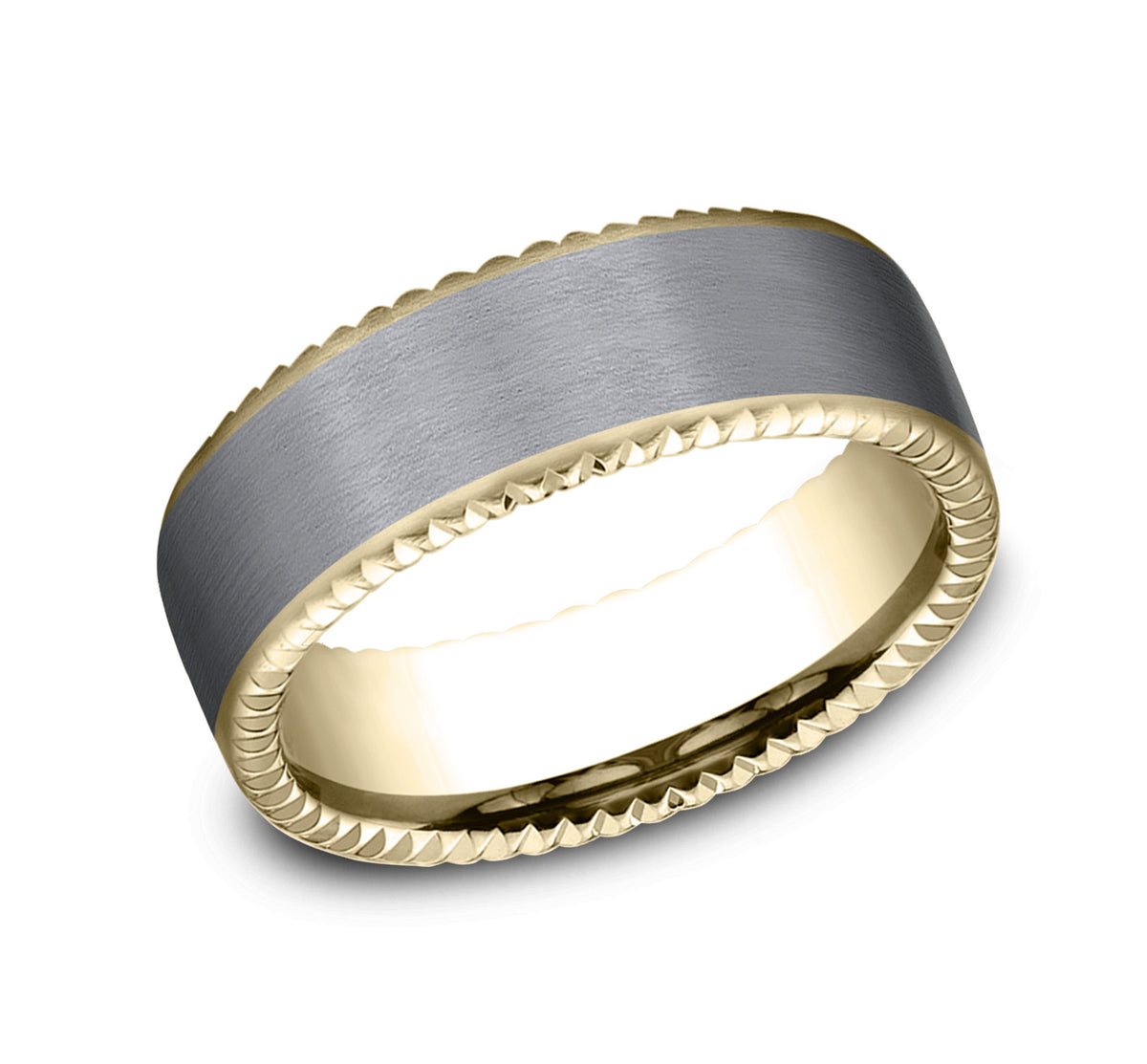 THE CENTURA - 14K Yellow Gold / Grey Tantalum