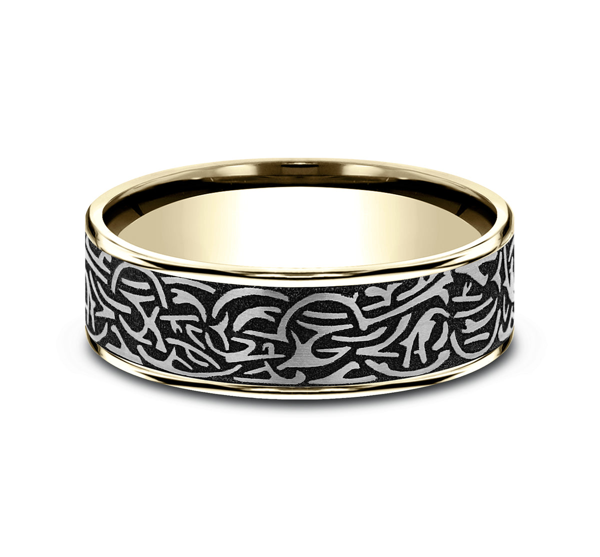 THORS HAMMER - 14K Yellow Gold / Grey-Black Titanium - image 3