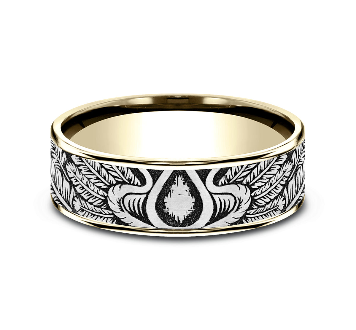 THE COMANCHE - 14K Yellow Gold / Grey/Black Titanium - image 3
