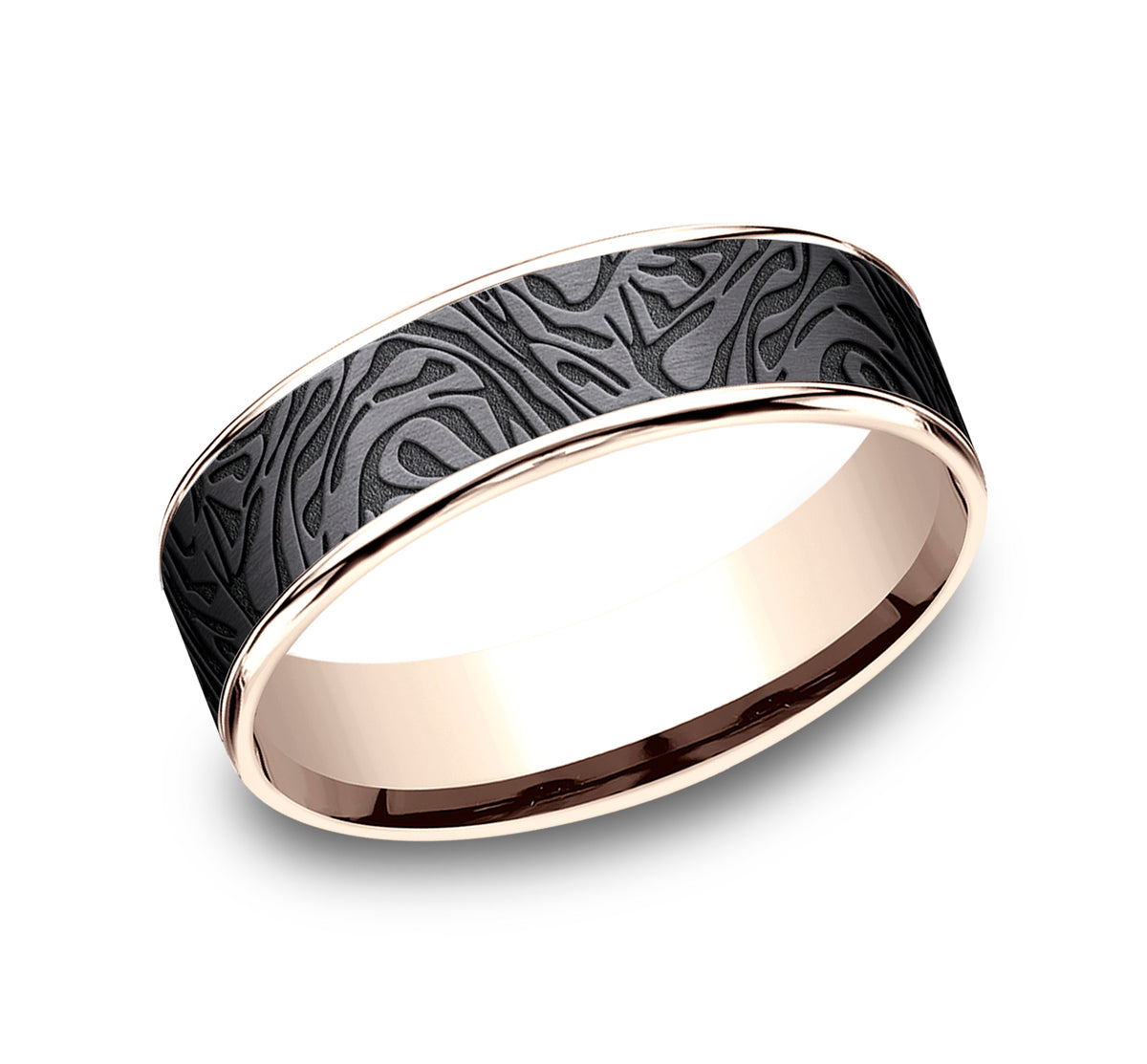 THE DYNASTY - 14K Rose Gold / Darkened Tantalum