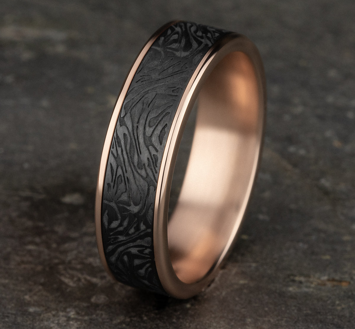 THE DYNASTY - 14K Rose Gold / Darkened Tantalum - image 4