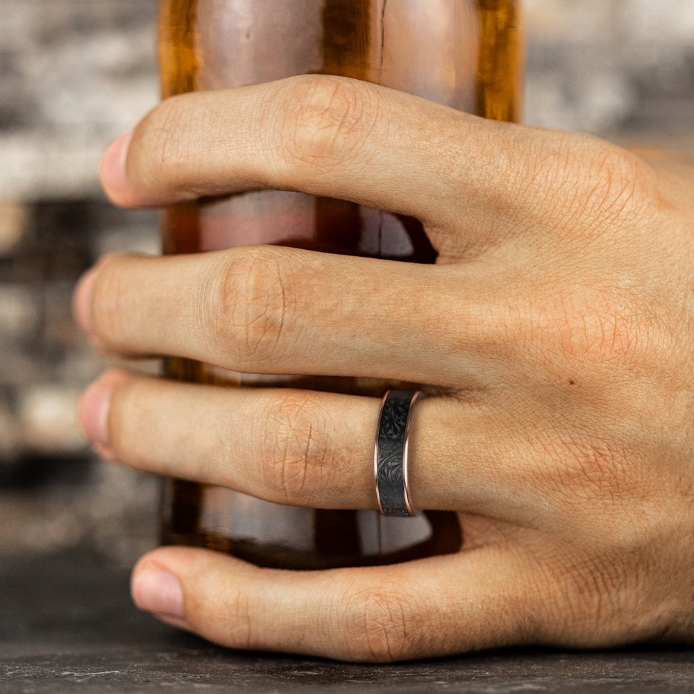 THE DYNASTY - 14K Rose Gold / Darkened Tantalum - image 5