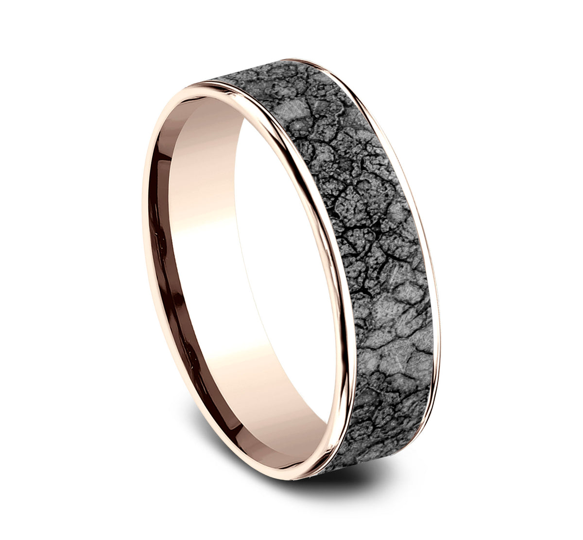 THE RUBBLE - 14K Rose Gold / Grey Tantalum - image 2
