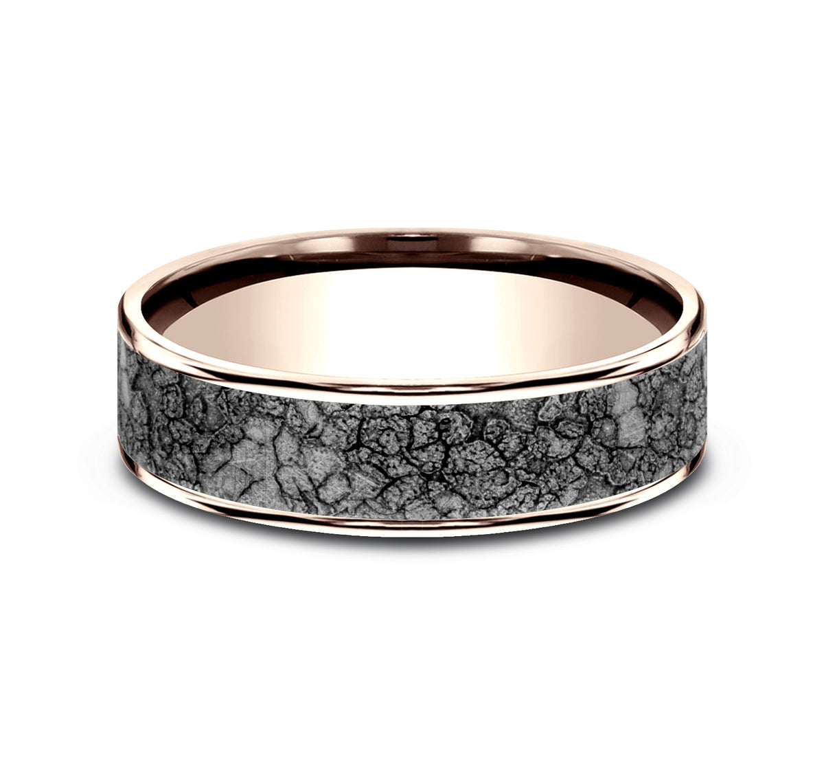 THE RUBBLE - 14K Rose Gold / Grey Tantalum - image 3