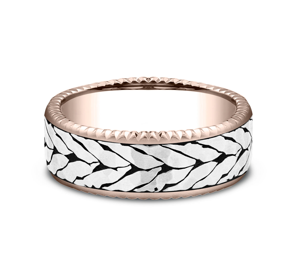 THE AXIS - 14K Rose Gold / Grey-Black Titanium - image 3