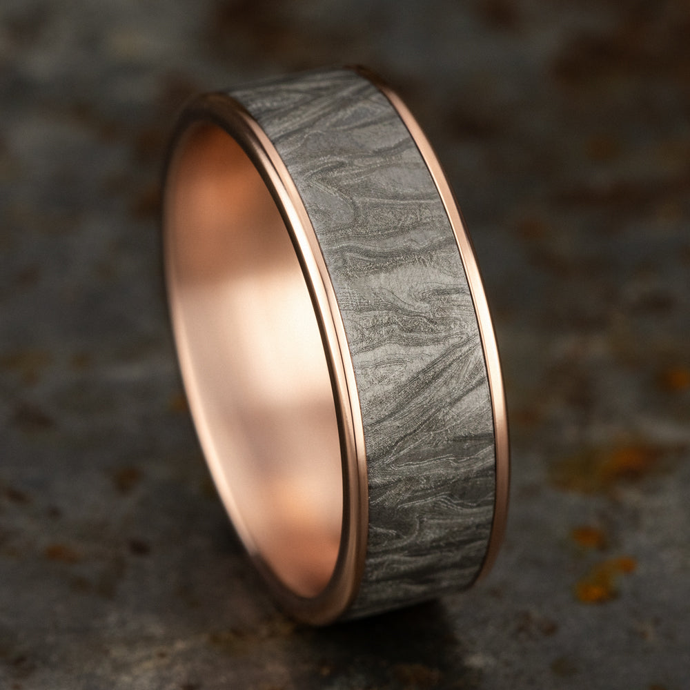 THE LOOM - 14K Rose Gold / Grey Tantalum - image 4