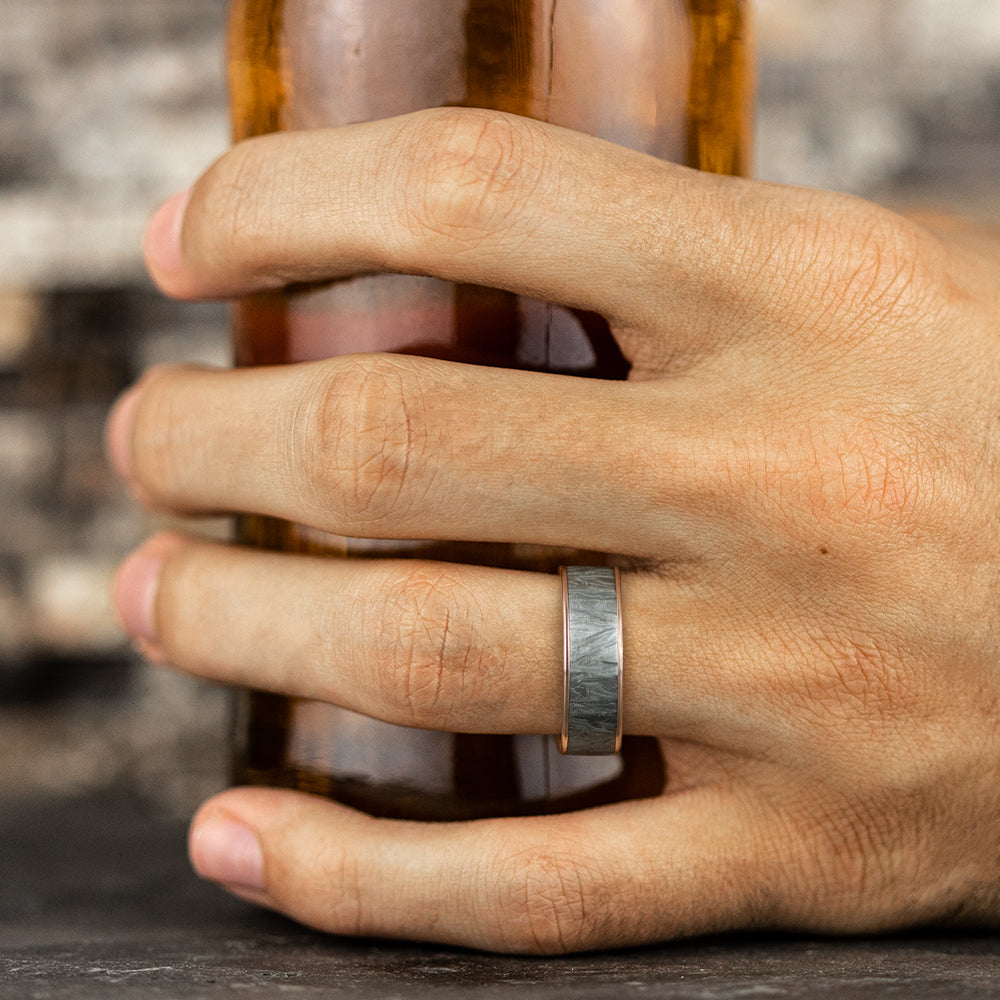 THE LOOM - 14K Rose Gold / Grey Tantalum - image 5