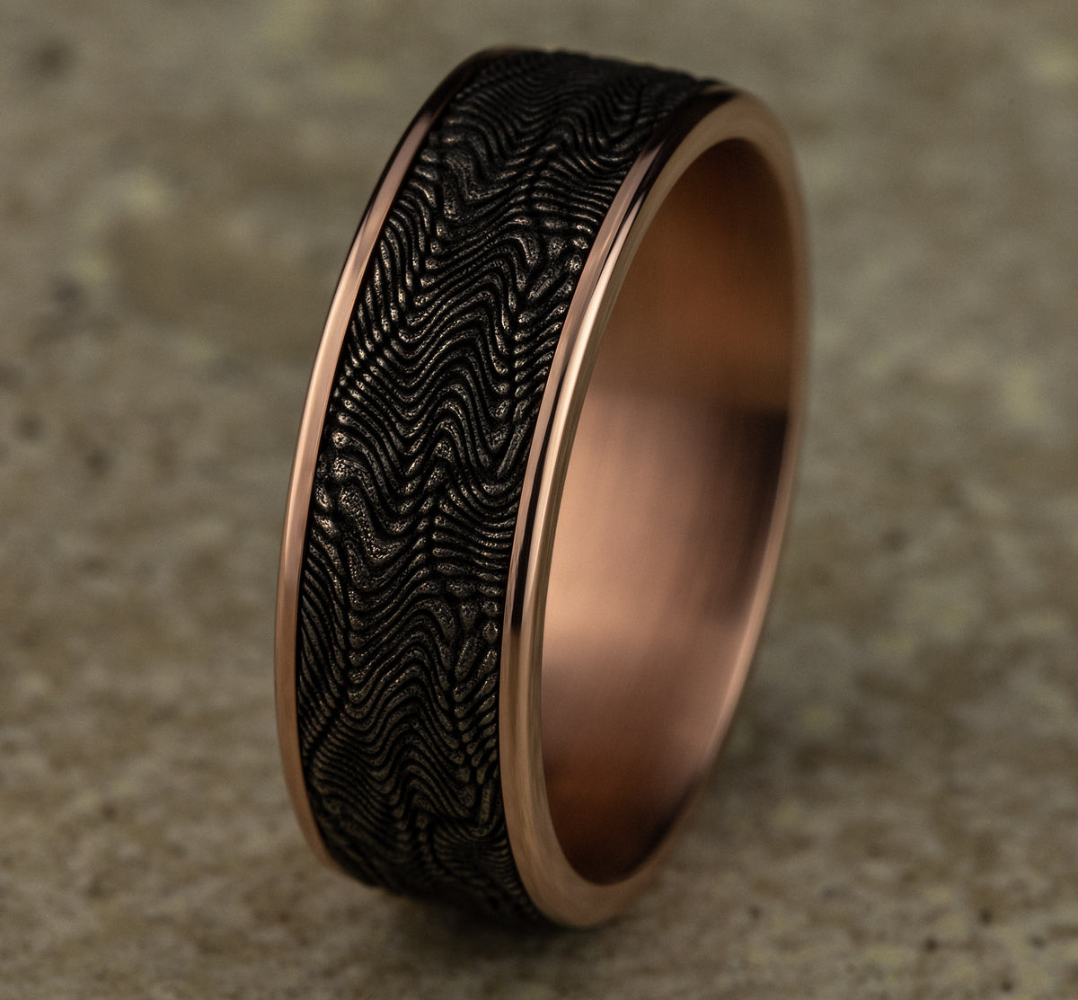 THE PYTHON - 14K Rose Gold / Grey Tantalum - image 4