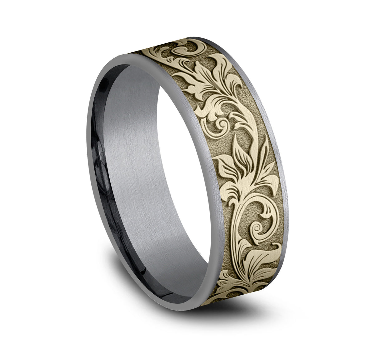 THE PRINCE - Grey Tantalum / Yellow Gold - image 2