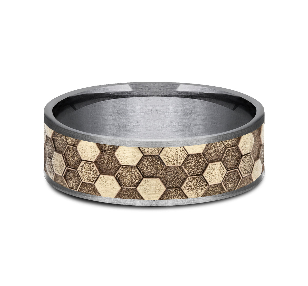 THE KEEPER - Grey Tantalum / 14K Yellow Gold - image 3