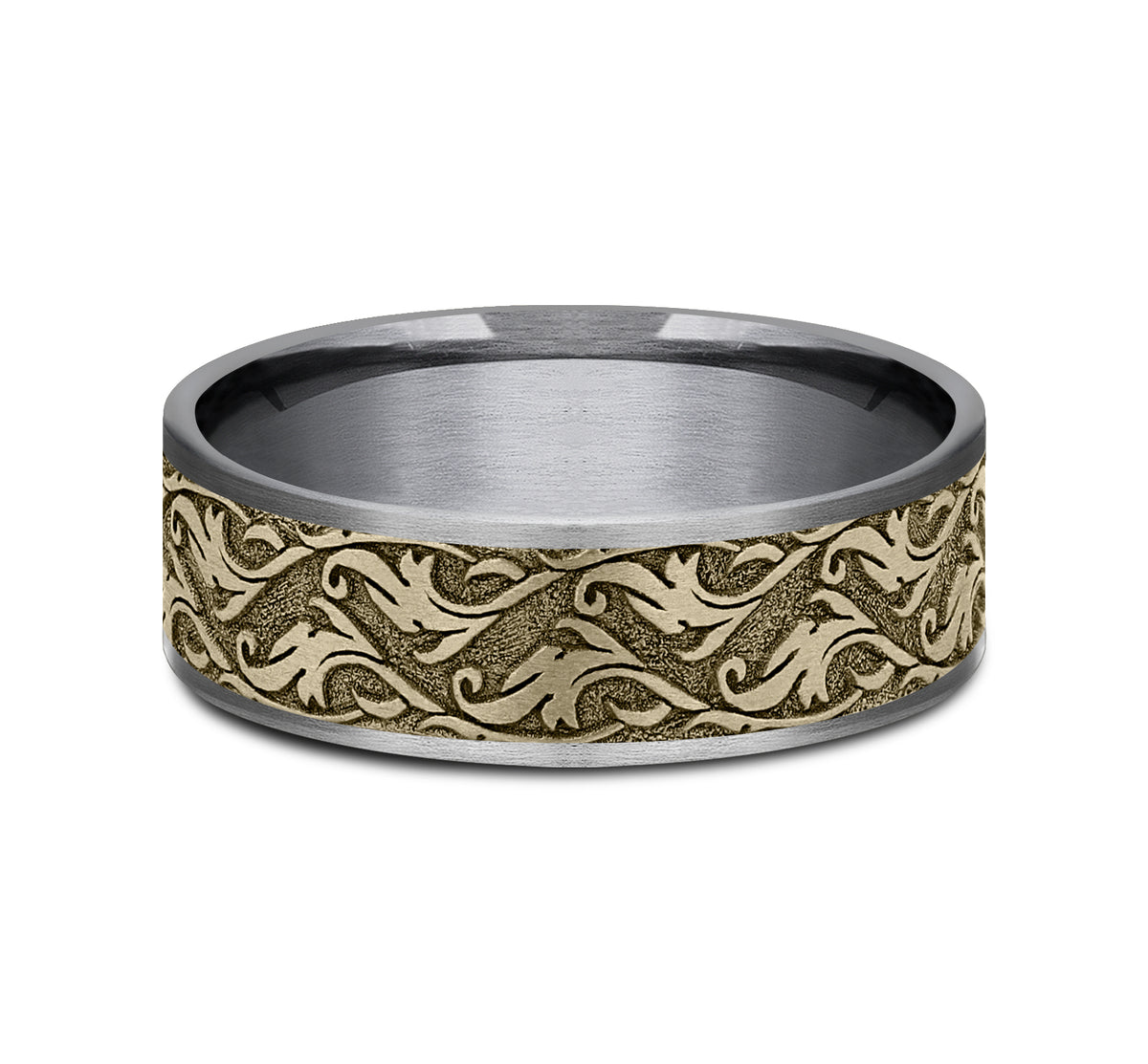 THE IVY - Grey Tantalum / 14K Yellow Gold - image 3