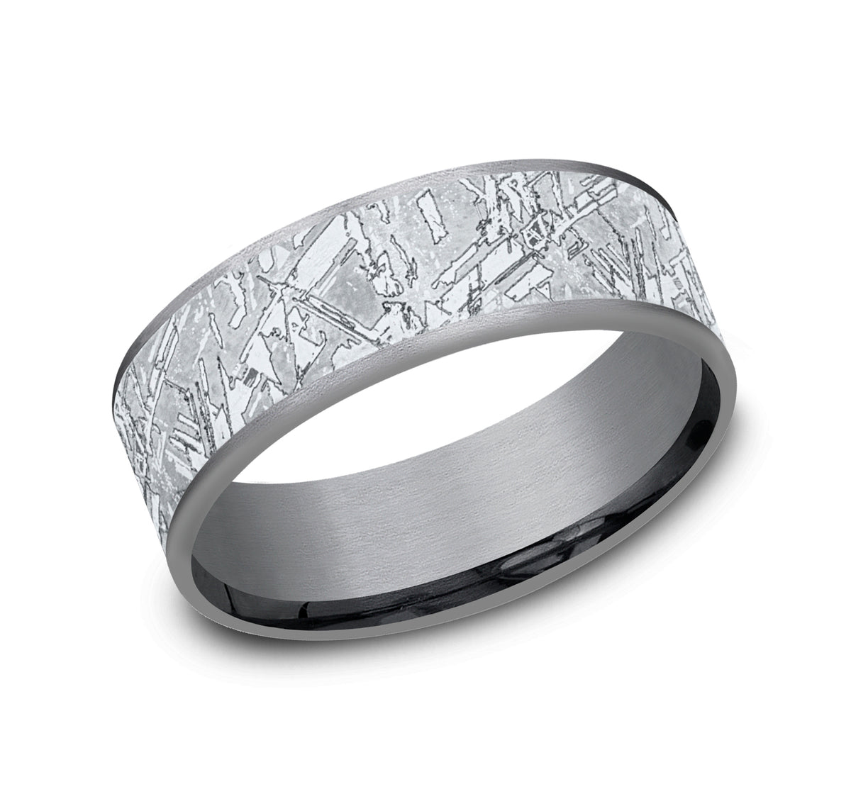 THE GIBEON - Grey Tantalum / 14K White Gold