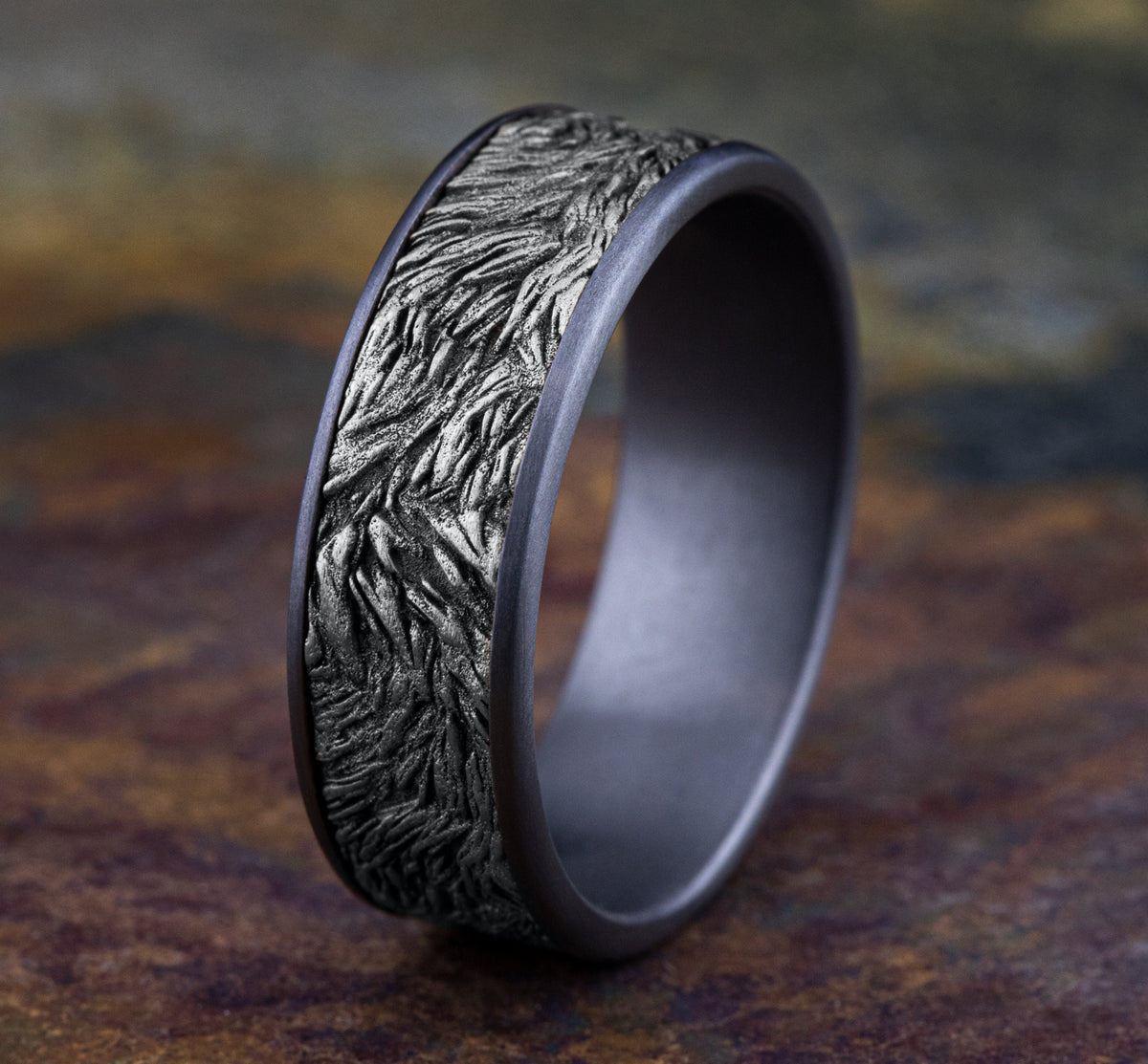 The Tamlin - Grey Tantalum / 14K White - image 4