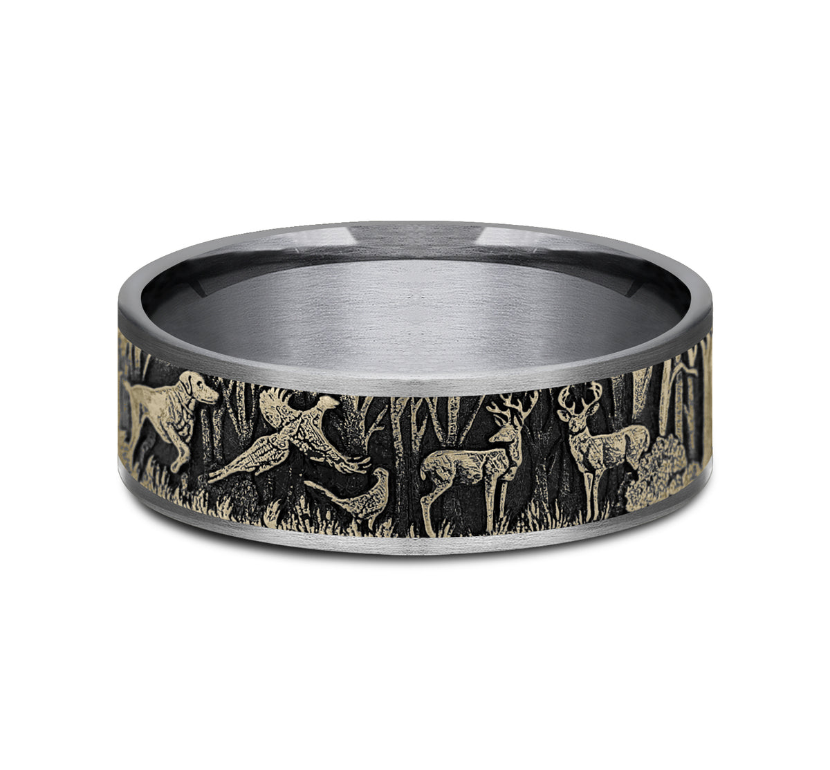 THE HUNTSMAN - Grey Tantalum / 14K Yellow Gold - image 3