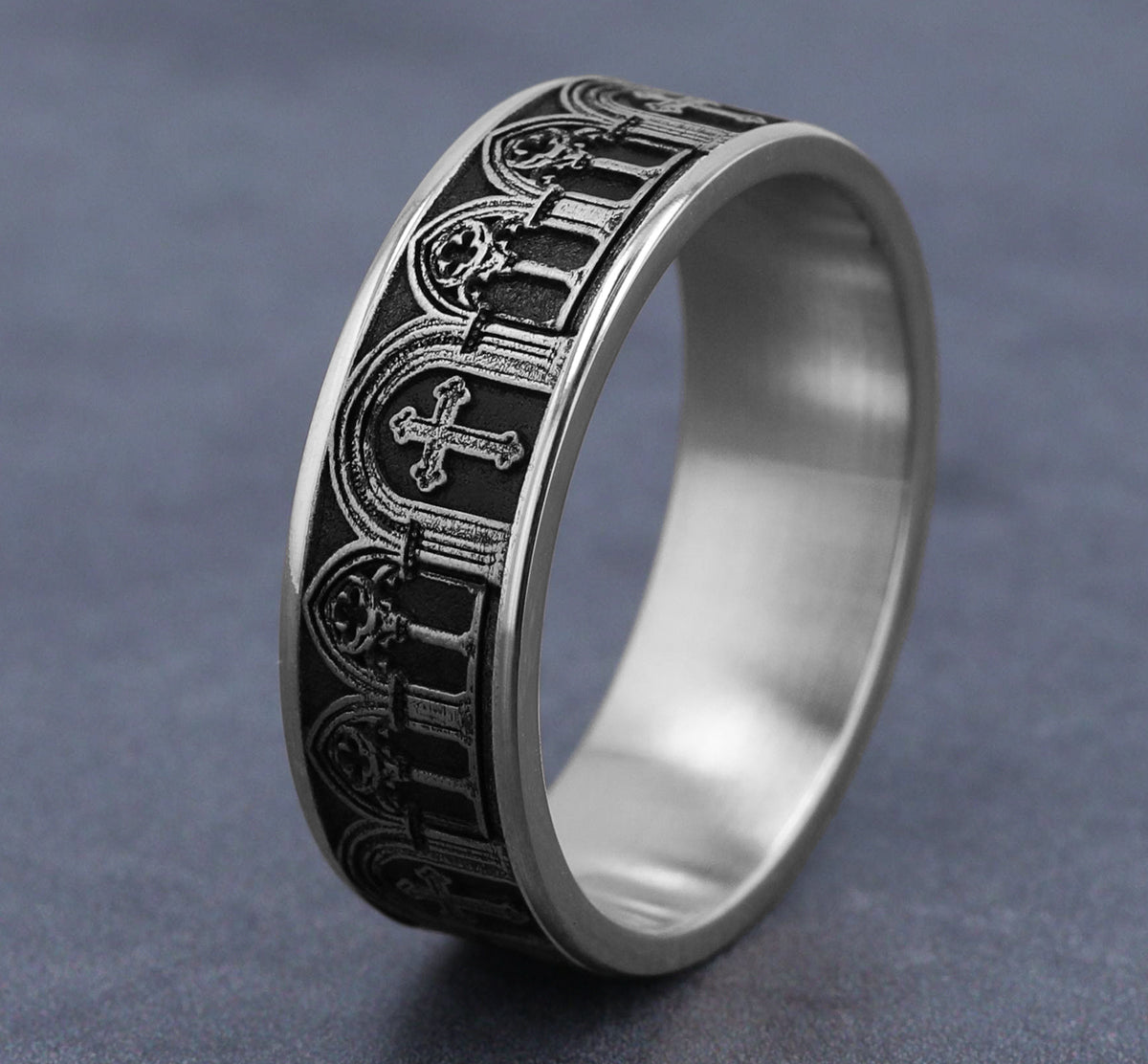 THE CATHEDRAL - 14K White Gold - image 4
