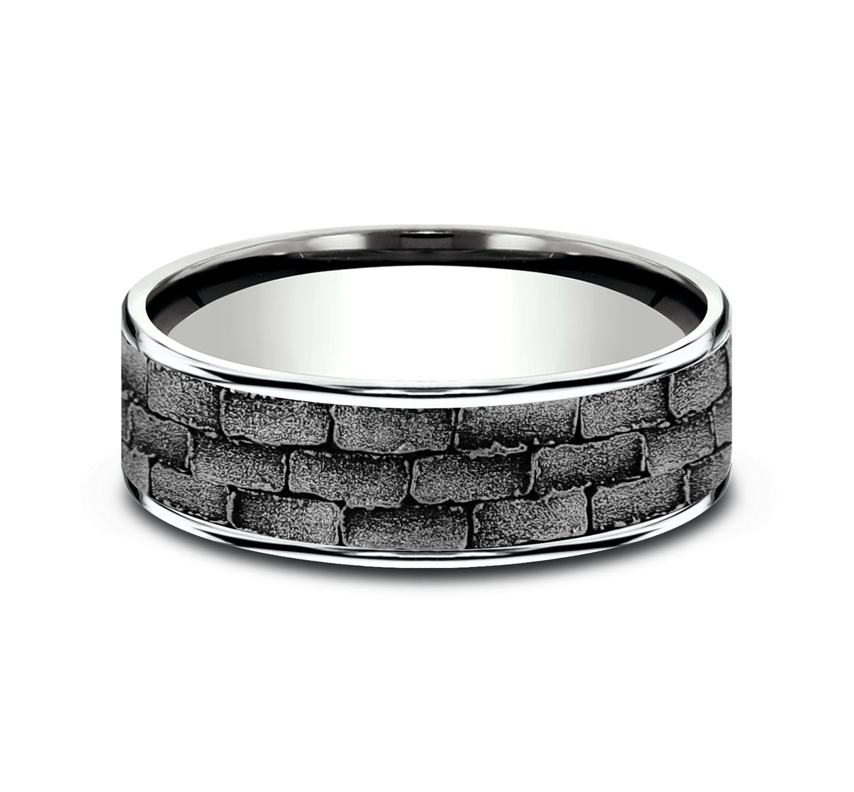 THE MASON - 14K White Gold / Grey Tantalum - image 3
