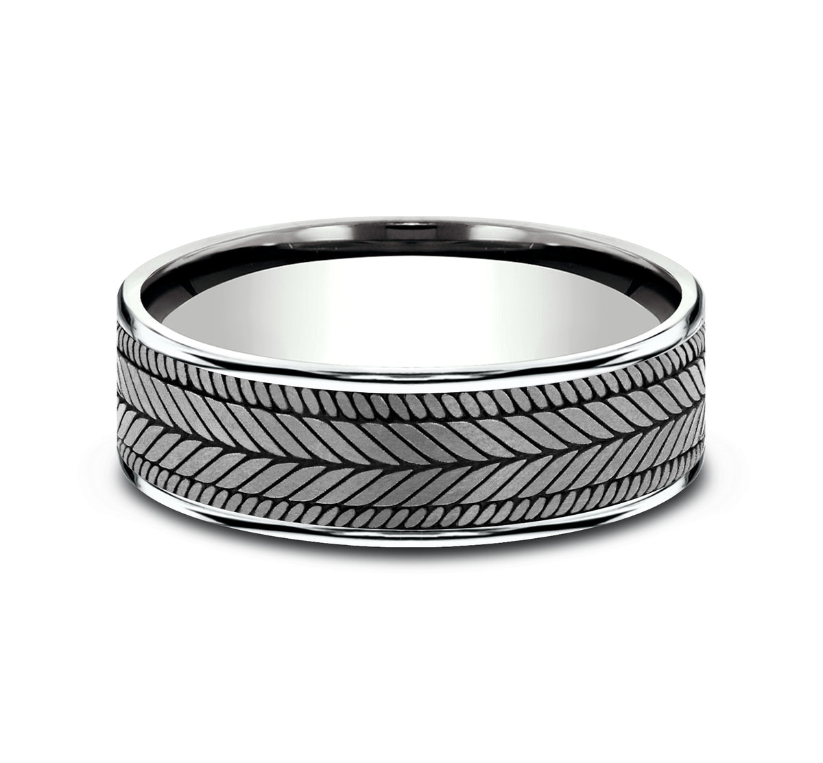 THE CAPRIO - 14K White Gold / Grey Tantalum - image 3