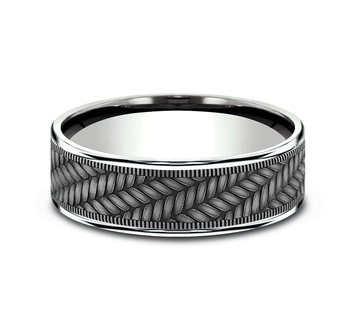 THE VANGUARD - 14K White Gold / Grey Tantalum - image 3