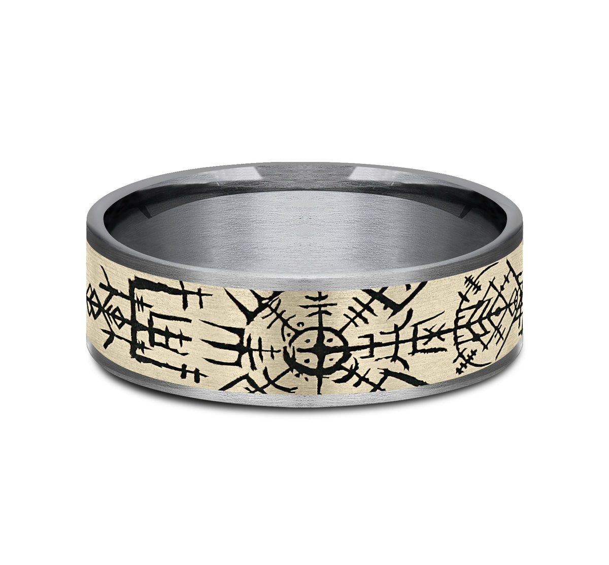 THE VIKING - Grey Tantalum / 14K Yellow Gold - image 3