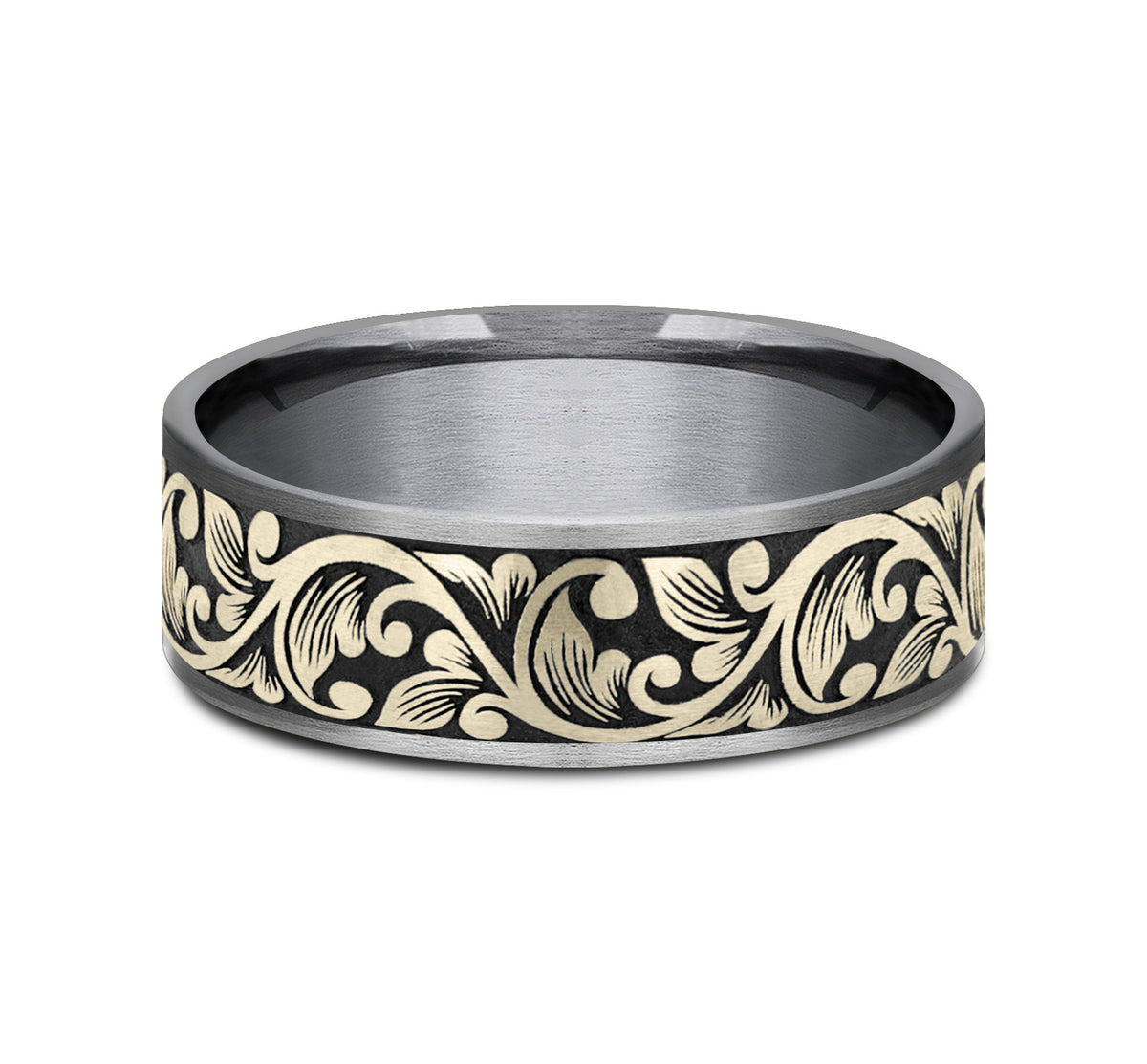 THE PALAZZO - Grey Tantalum / 14K Yellow Gold - image 3