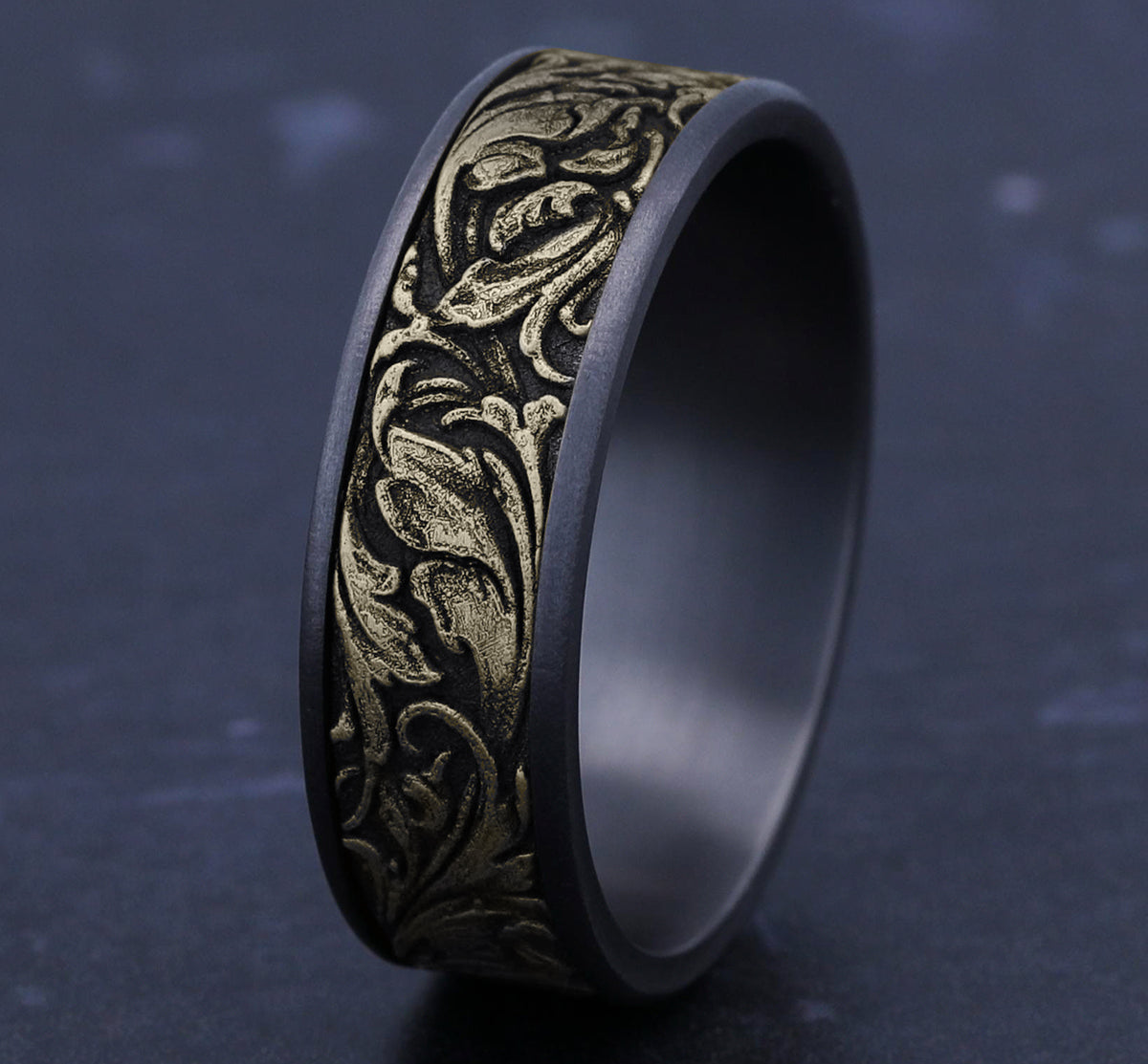 THE VINEYARD - Grey Tantalum / 14K Yellow Gold - image 4