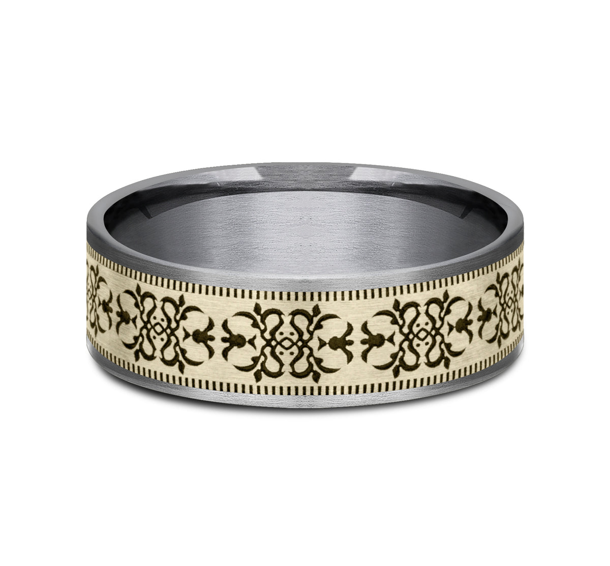 THE CORTONA - Grey Tantalum / 14K Yellow - image 3