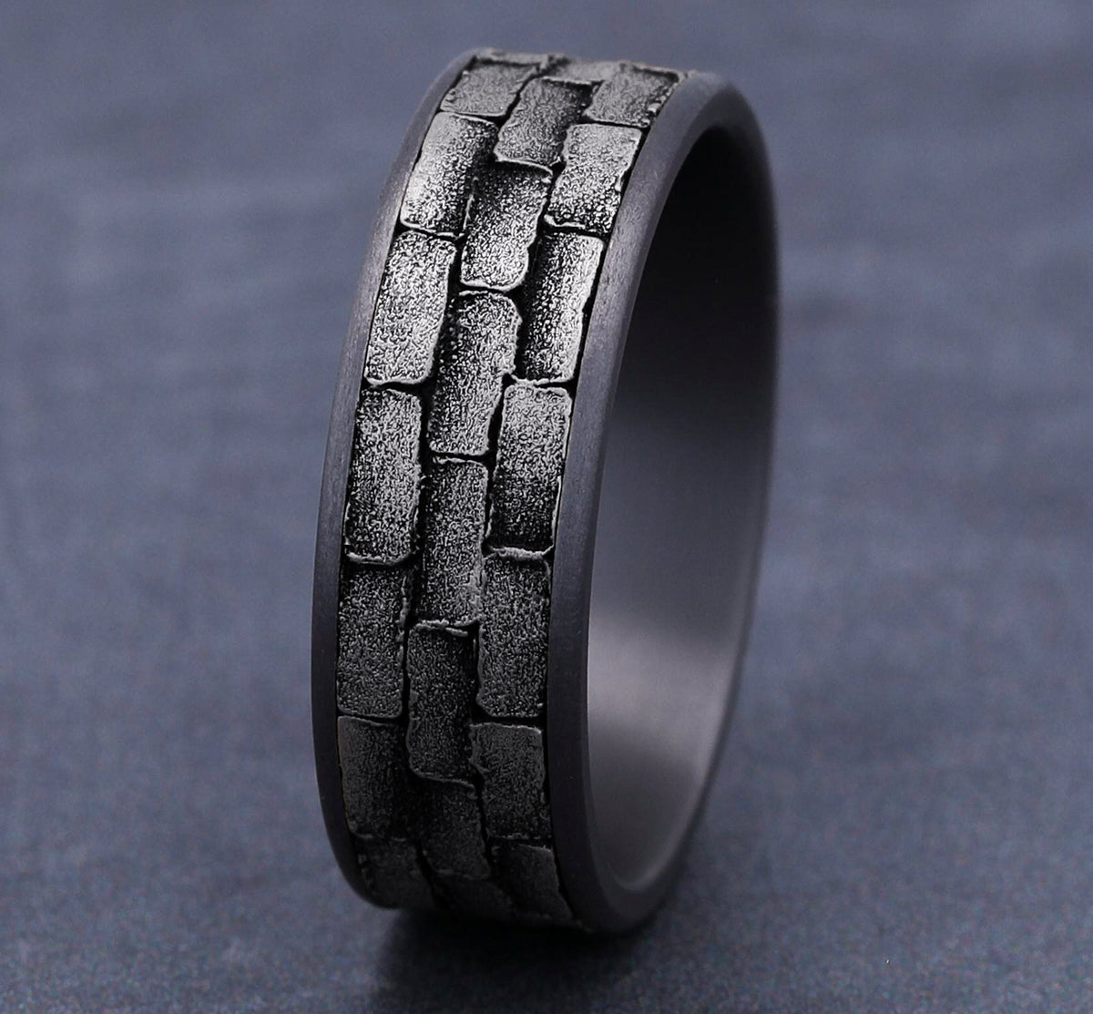 THE MASON - Grey Tantalum / 14K White Gold - image 4