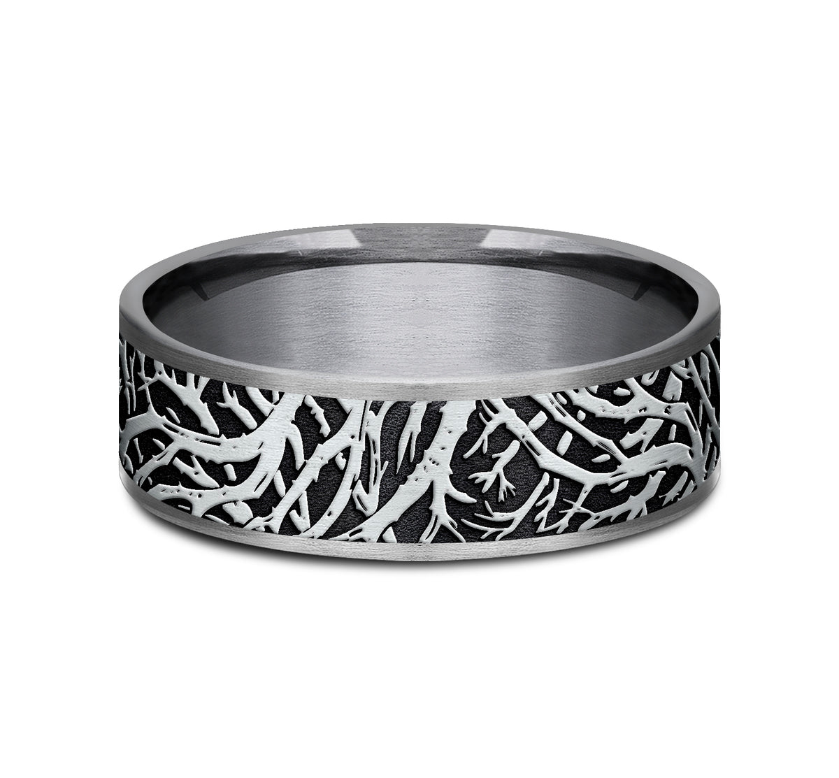 THE OLYMPIA - Grey Tantalum / 14K White Gold - image 3