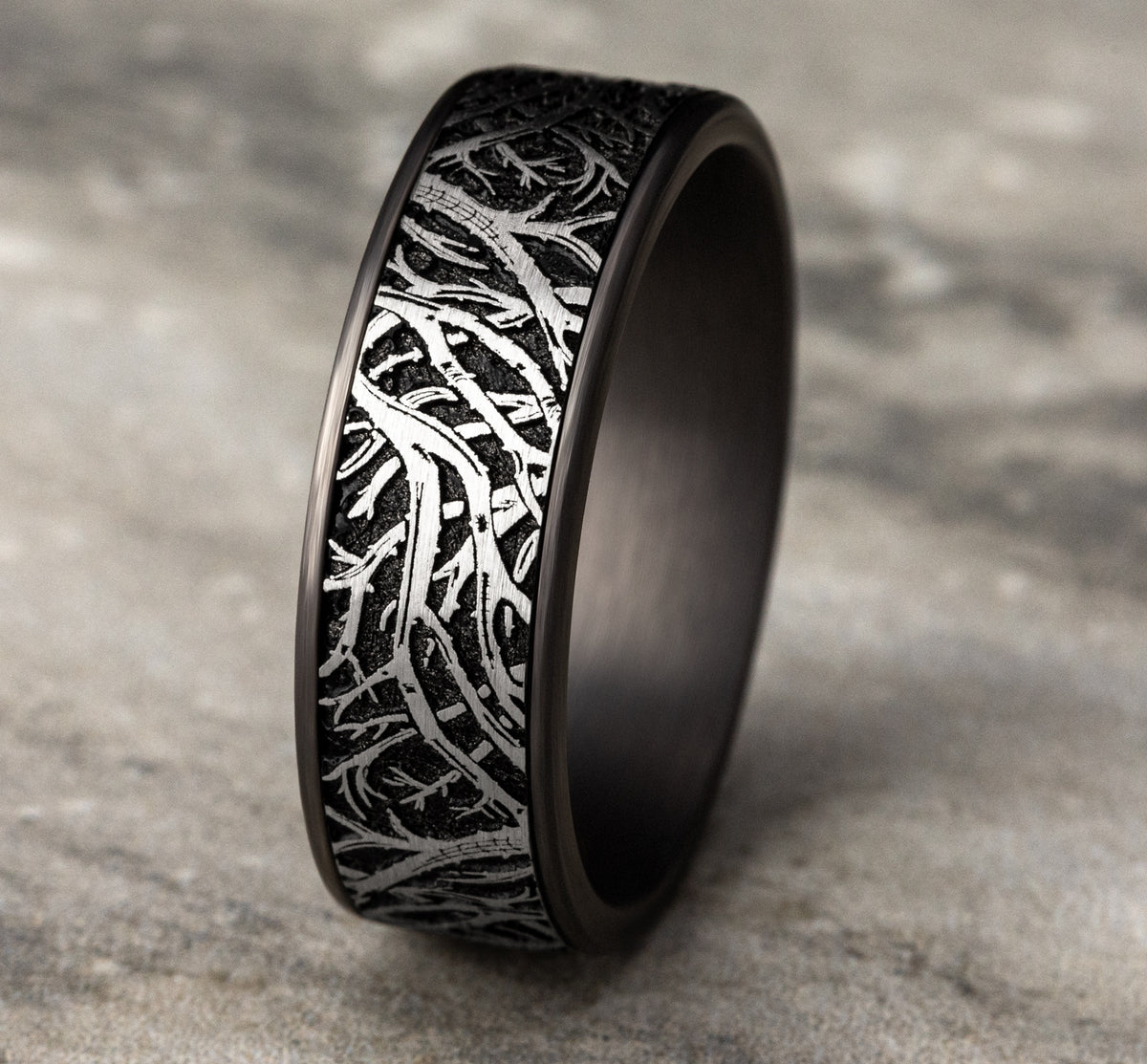 THE OLYMPIA - Grey Tantalum / 14K White Gold - image 4