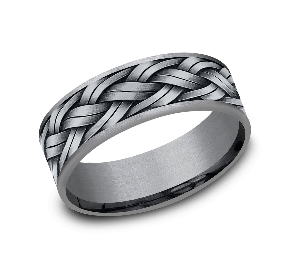 THE ROPE - Grey Tantalum / 14K White Gold
