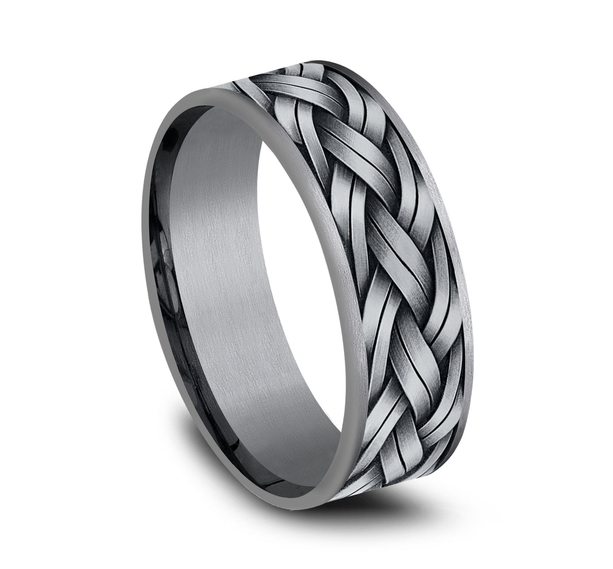 THE ROPE - Grey Tantalum / 14K White Gold - image 2