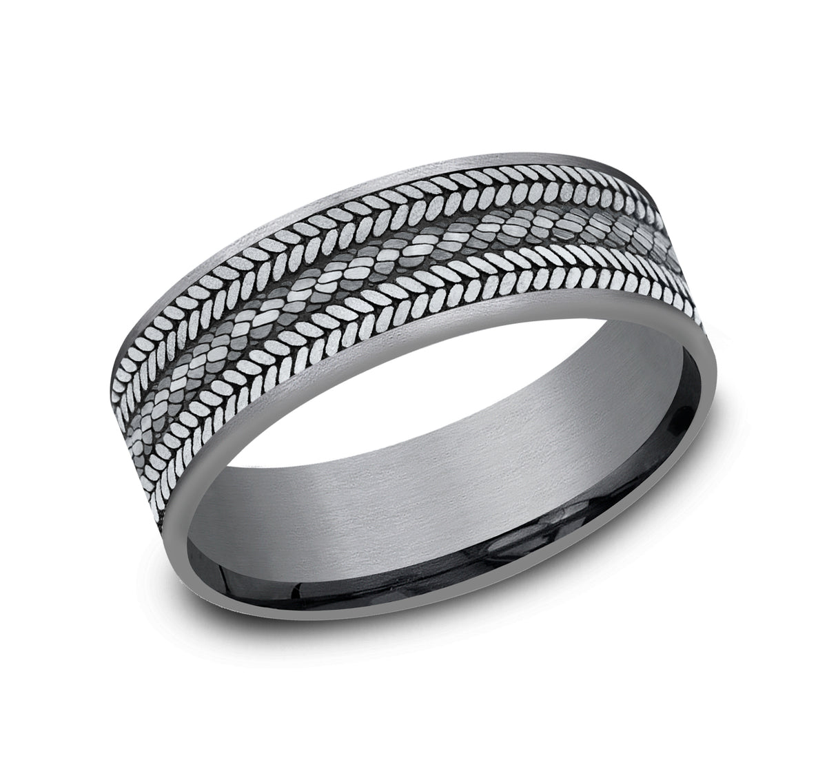 THE CORDOVAN - Grey Tantalum / 14K White Gold