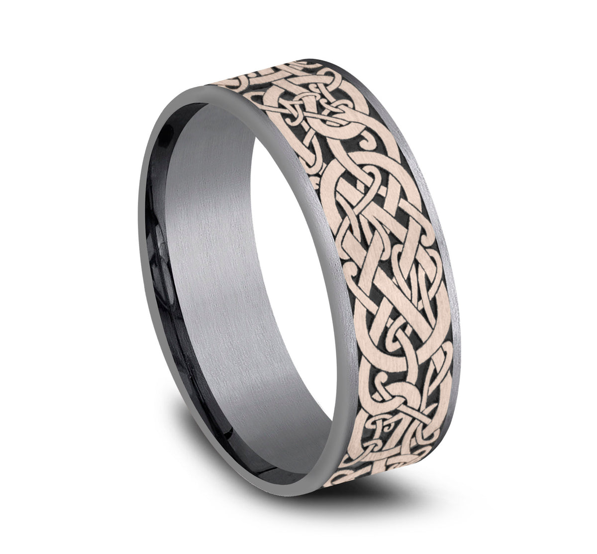 THE BERGEN - Grey Tantalum / 14K Rose Gold - image 2
