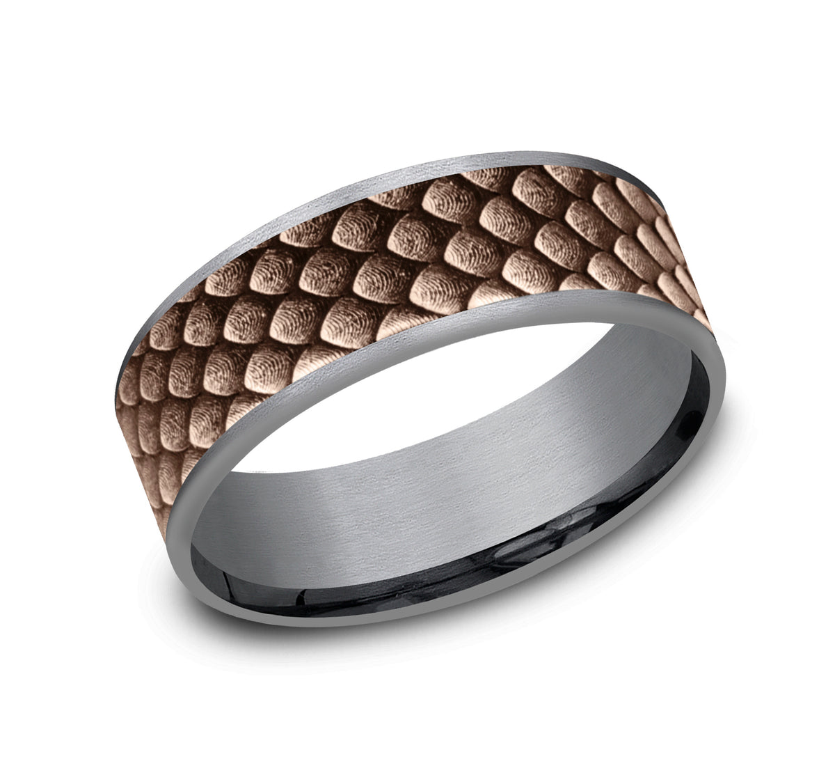 THE DROGON - Grey Tantalum / 14K Rose  Gold