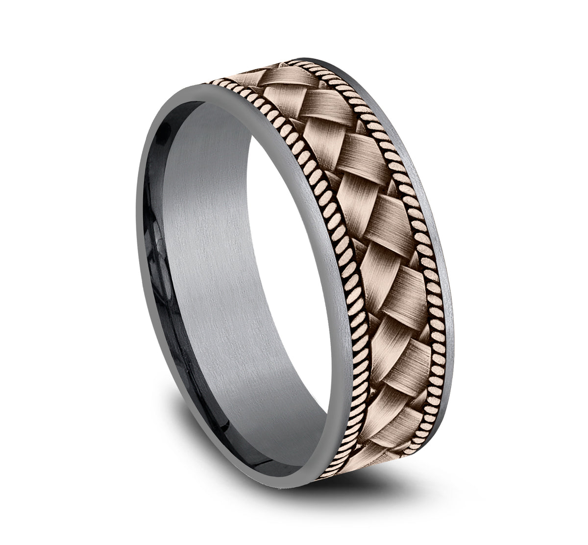 THE BASKET - Grey Tantalum / 14K Rose Gold - image 2