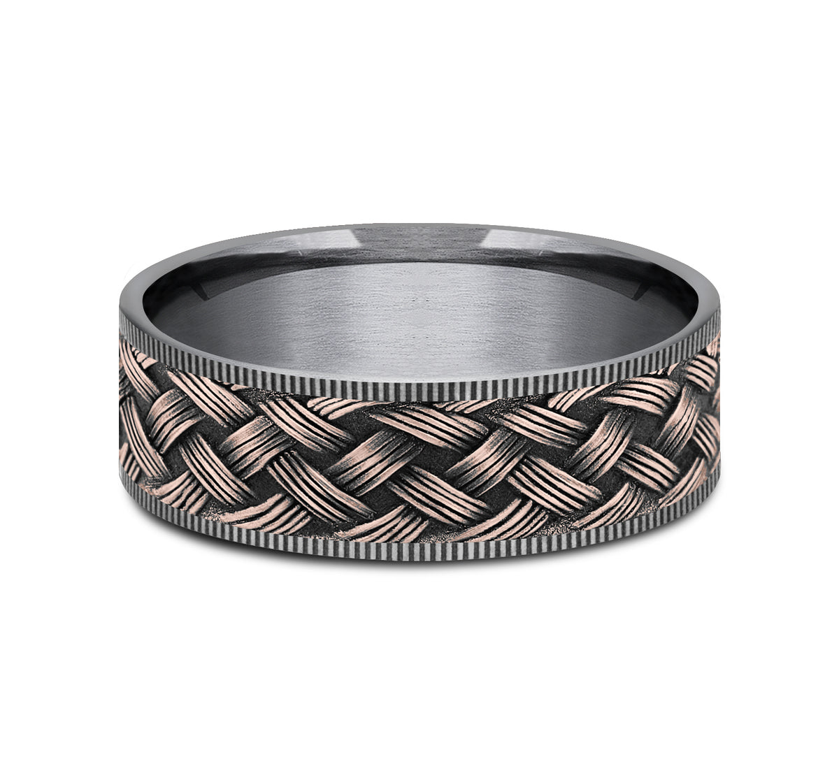 THE TRELLIS - Grey Tantalum / 14K Rose Gold - image 3