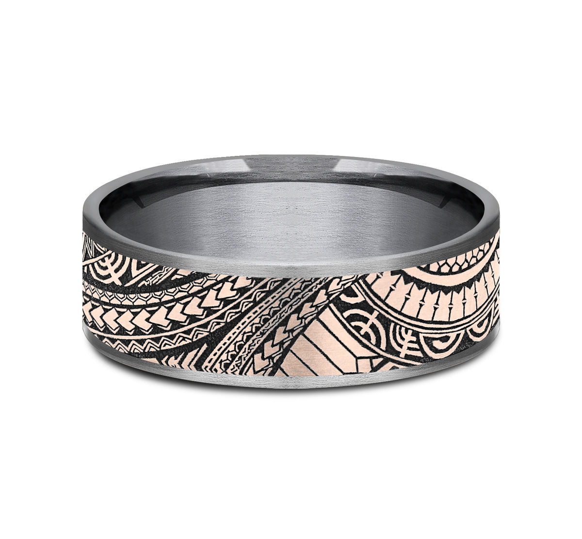 THE POLYNESIAN - Grey Tantalum / 14K Rose Gold - image 3