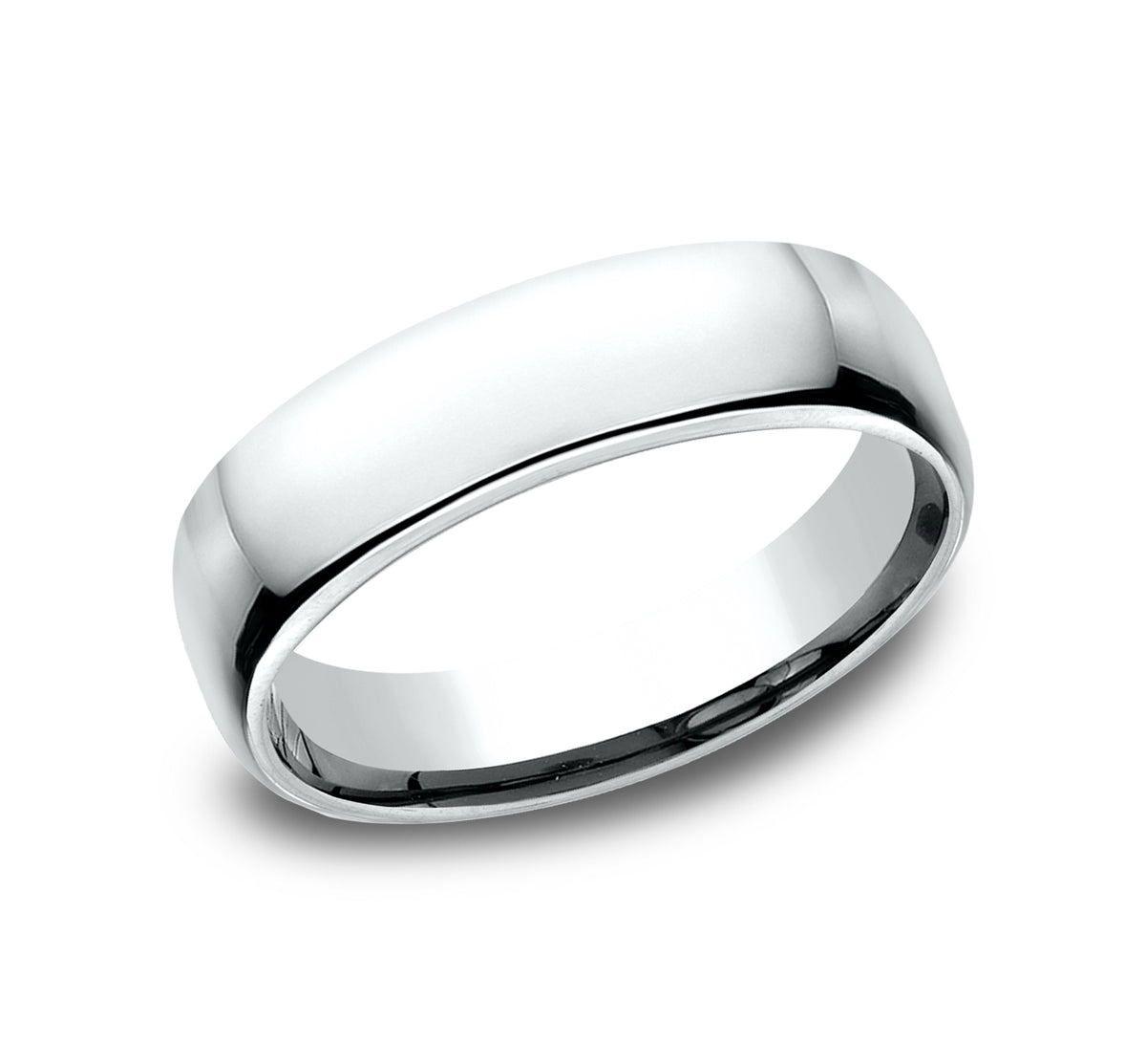 Euro Comfort-Fit ® - 14K White Gold