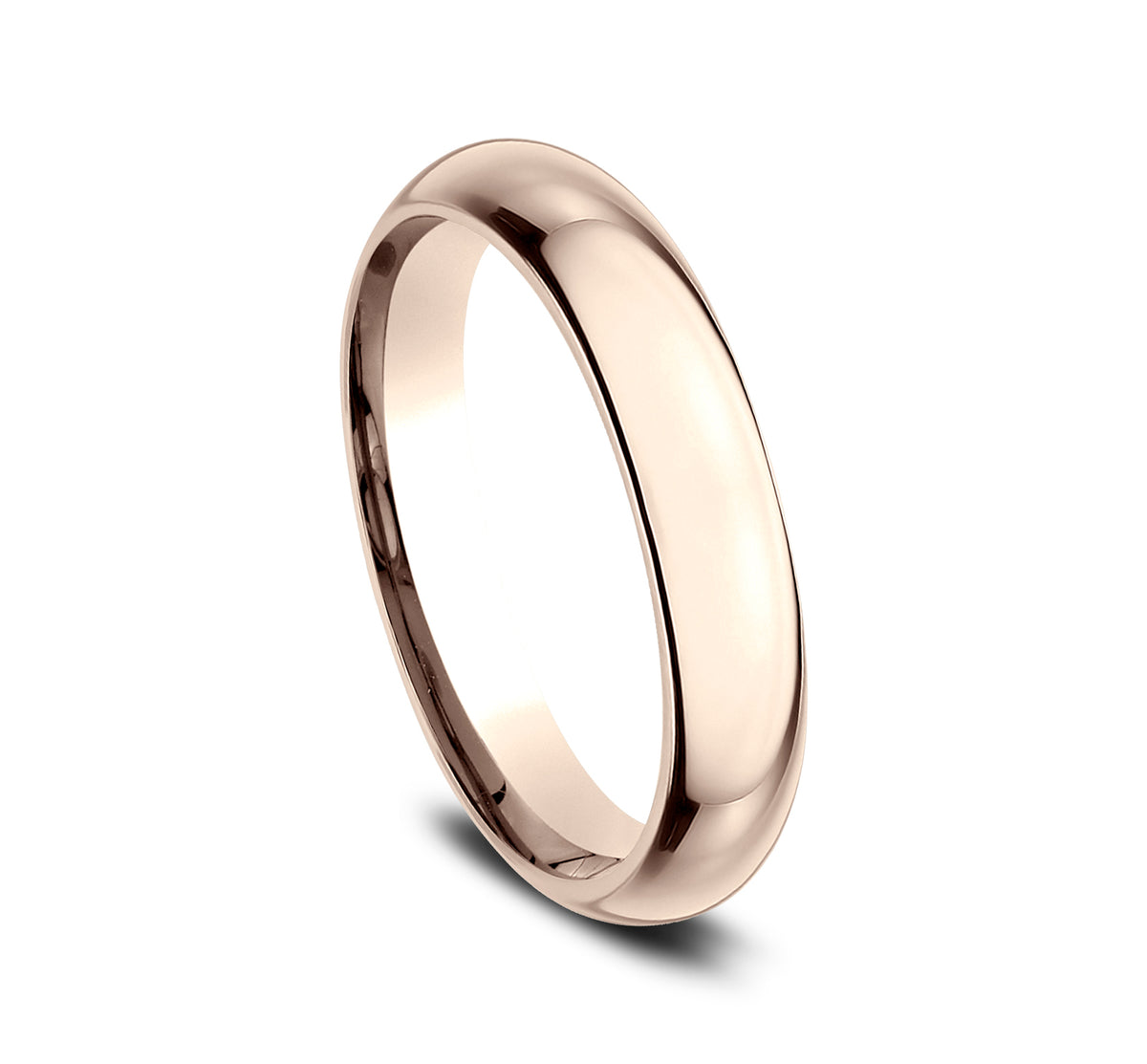 High Dome Comfort Fit - 14K Rose Gold - image 2