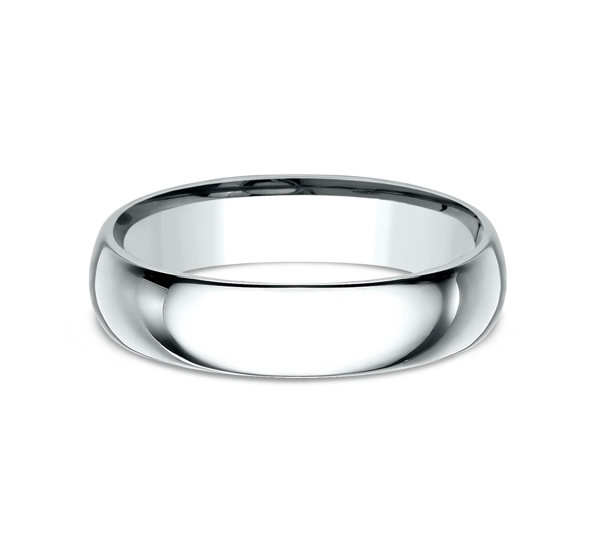 Regular Dome Comfort Fit - 14K White Gold - image 3