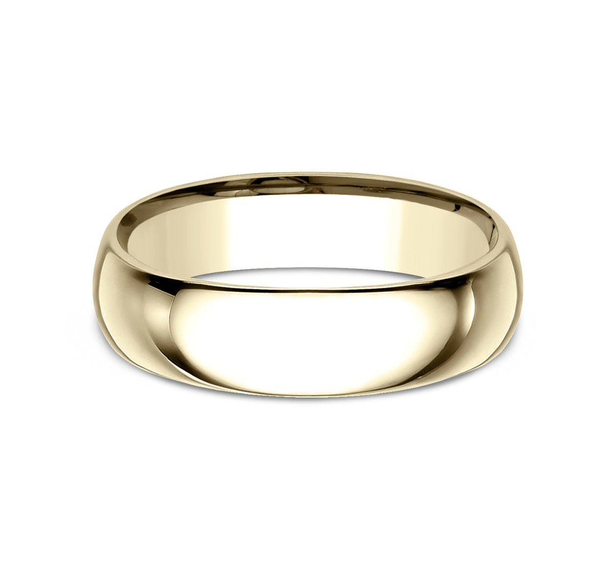 Regular Dome Comfort Fit - 14K Yellow Gold - image 3