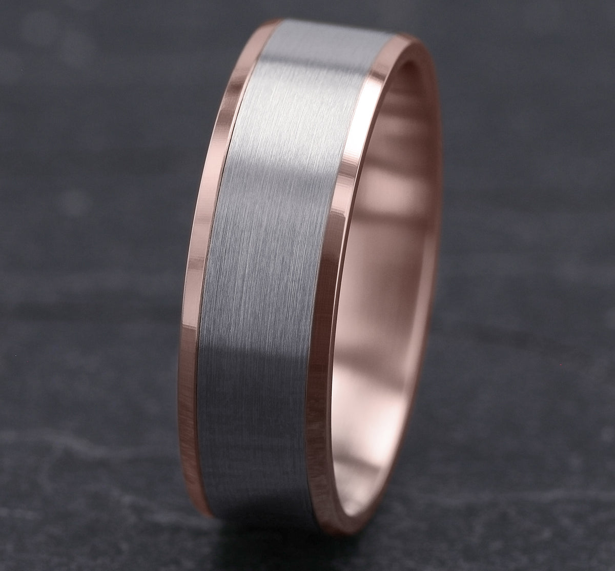 THE ROCKWELL - 14K Rose / White Gold - image 4