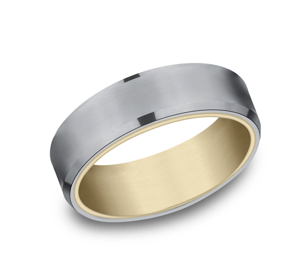 THE NOBLEMAN - 14K Yellow Gold / Grey Tantalum