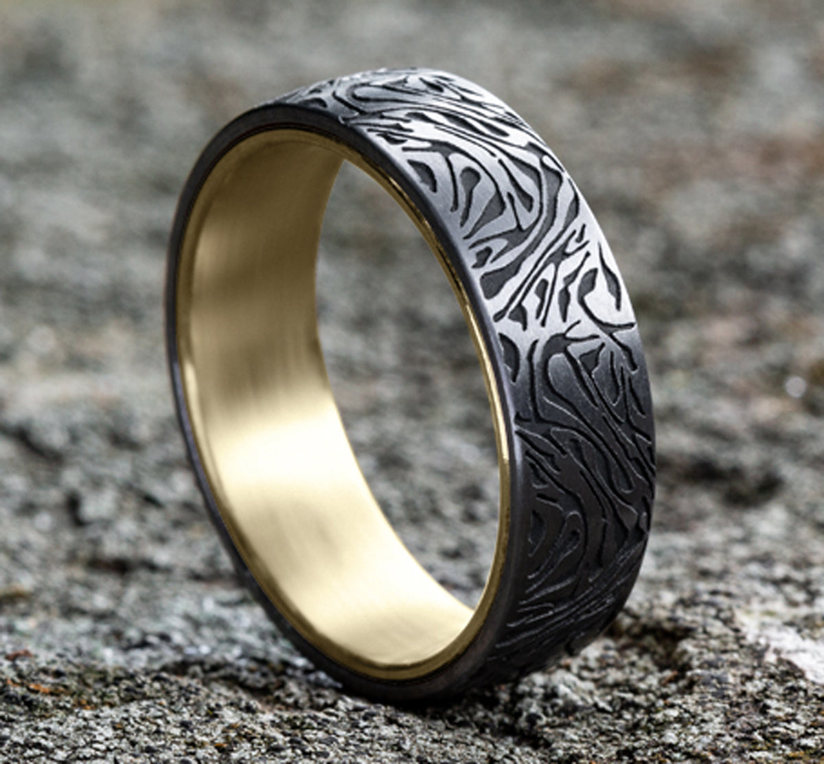 THE IMPERIAL - 14K Yellow / Grey Tantalum - image 4